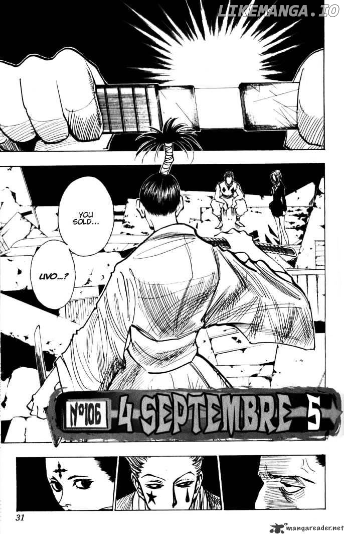 Hunter x Hunter, Chapter 106 image 03